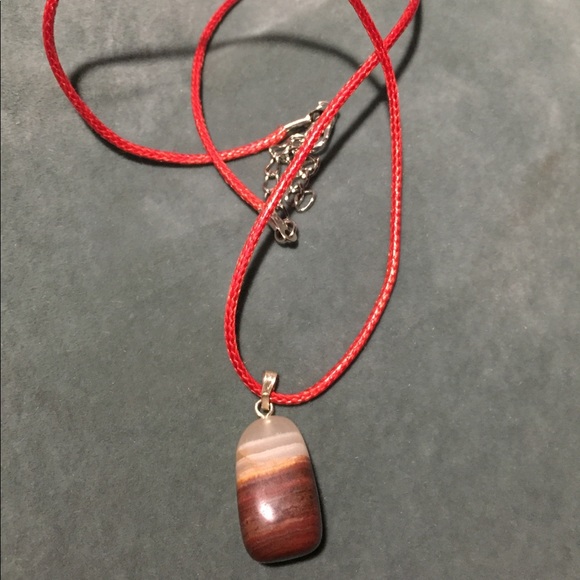 Red Stone Necklace - Picture 1 of 1
